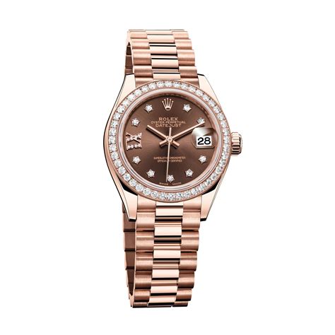 rolex datejust 28 pink gold|rolex datejust 28 diamond bezel.